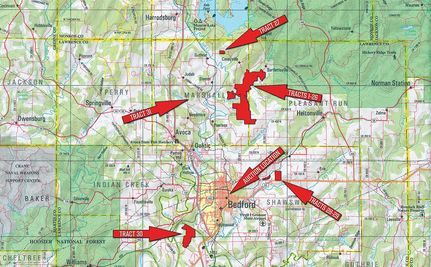 Undeveloped Land in Lawrence County, Indiana