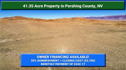 Undeveloped Land in Pershing County, Nevada