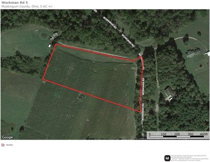 Land in Muskingum County, Ohio