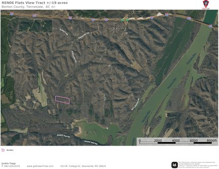 Land for sale in Benton County, Tennessee