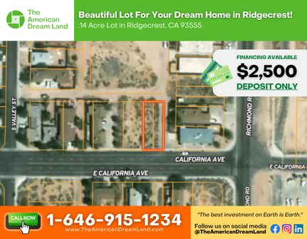 Undeveloped Land in Kern County, California