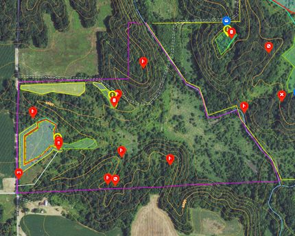 Land in Shelby County, Illinois