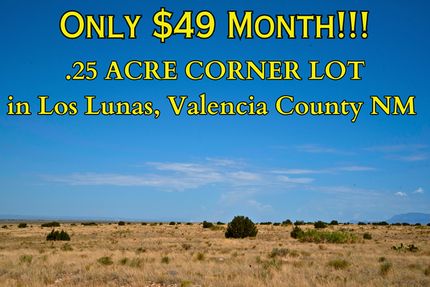 Undeveloped Land in Valencia County, New Mexico