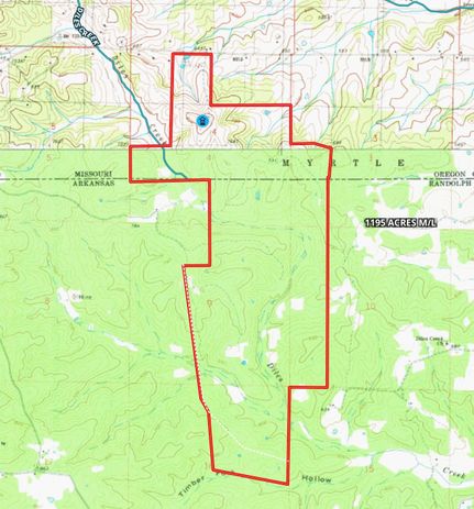 Land in Oregon County, Missouri