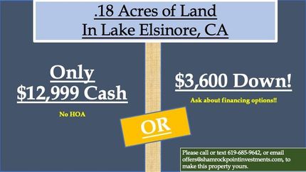 Undeveloped Land in Riverside County, California