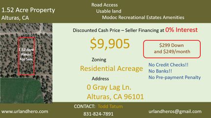 Land in Modoc County, California