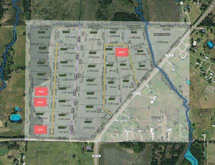 Undeveloped Land in Lamar County, Texas