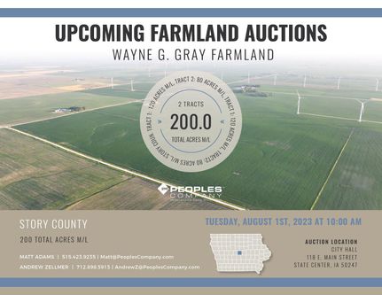 Farm and Ranch in Marshall County, Iowa