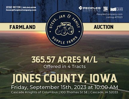Farm and Ranch in Jones County, Iowa