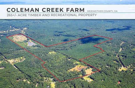Farm and Ranch in Meriwether County, Georgia