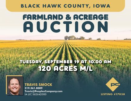 Farm and Ranch in Black Hawk County, Iowa