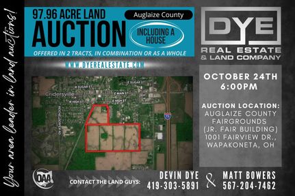 Farm and Ranch in Auglaize County, Ohio
