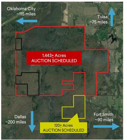 Timberland Property in McIntosh County, Oklahoma