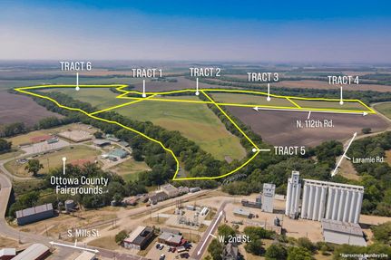 Farm and Ranch in Ottawa County, Kansas