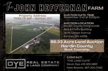 Land in Hardin County, Ohio