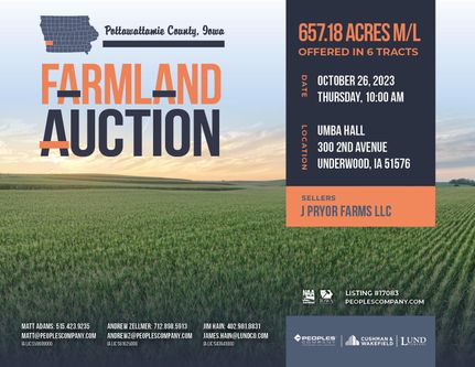 Farm and Ranch in Pottawattamie County, Iowa