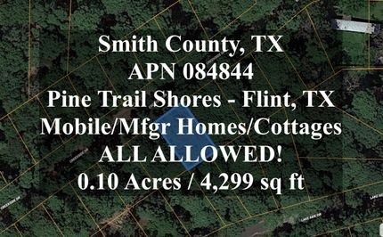 Undeveloped Land in Smith County, Texas