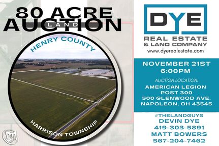 Farm and Ranch in Henry County, Ohio