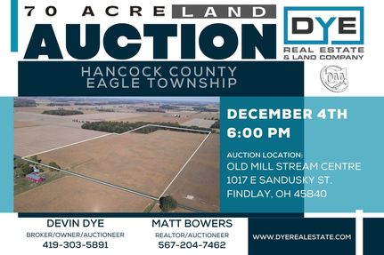 Farm and Ranch in Hancock County, Ohio