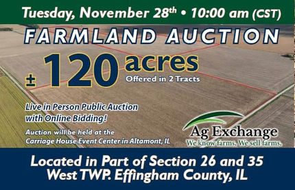 Farm and Ranch in Effingham County, Illinois