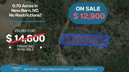 Undeveloped Land in Craven County, North Carolina