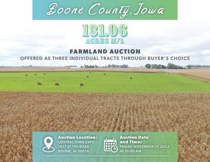 Farm and Ranch in Boone County, Iowa