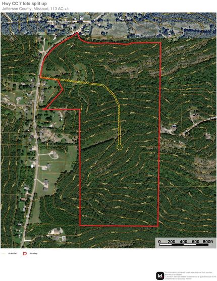 Undeveloped Land in Jefferson County, Missouri
