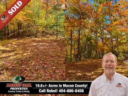 Undeveloped Land in Macon County, North Carolina