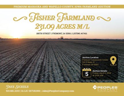 Farm and Ranch in Mahaska County, Iowa