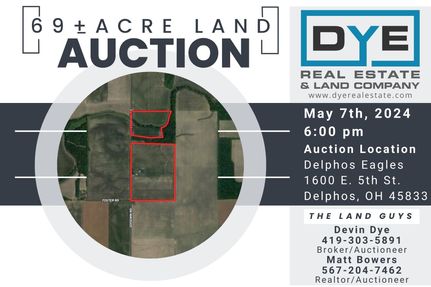 Land in Van Wert County, Ohio