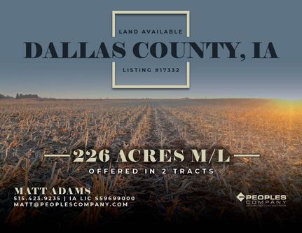 Farm and Ranch in Dallas County, Iowa