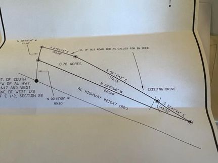 Homesite in Monroe County, Alabama