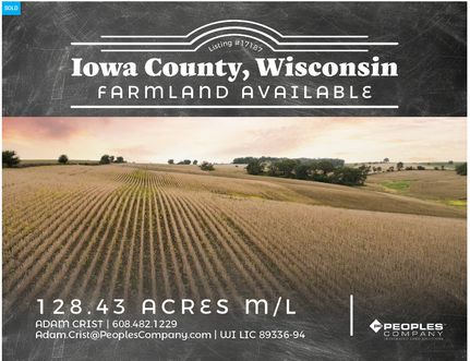 Farm and Ranch in Iowa County, Wisconsin
