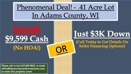 Farm and Ranch in Adams County, Wisconsin
