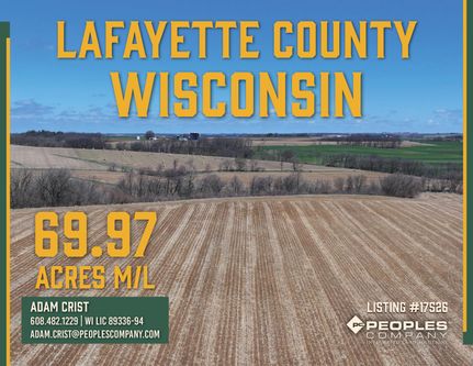 Farm and Ranch in Lafayette County, Wisconsin