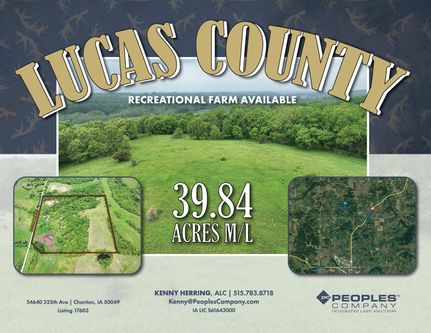 Recreational Property in Lucas County, Iowa
