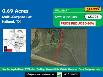 Farm and Ranch in Bell County, Texas