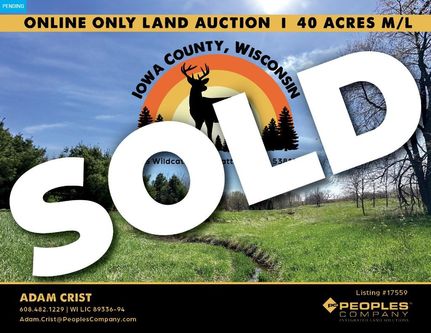 Farm and Ranch in Iowa County, Wisconsin