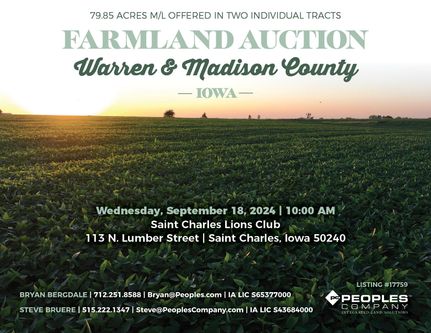 Farm and Ranch in Warren County, Iowa