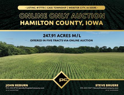 Farm and Ranch in Hamilton County, Iowa
