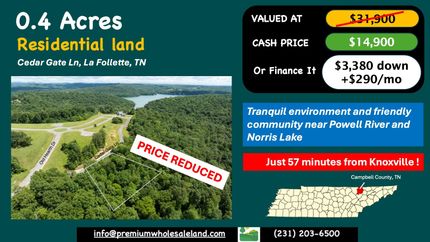 Land in Campbell County, Tennessee