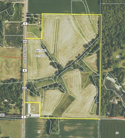 Land in Christian County, Illinois