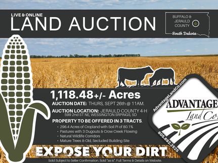 Undeveloped Land in Jerauld County, South Dakota
