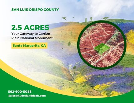 Homesite in San Luis Obispo County, California
