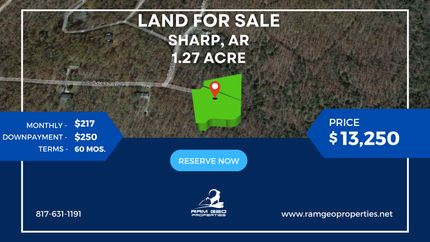 Undeveloped Land in Sharp County, Arkansas