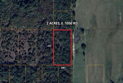 Undeveloped Land in McIntosh County, Oklahoma