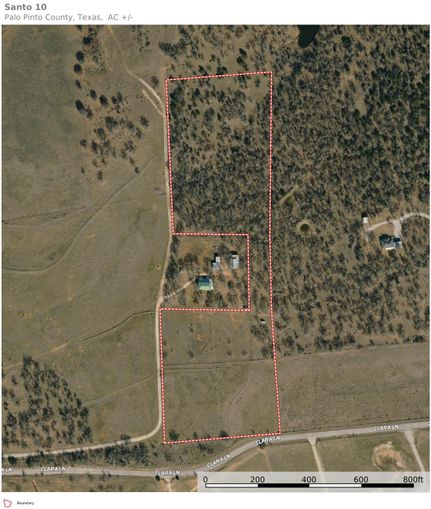 Undeveloped Land in Palo Pinto County, Texas