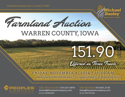 Farm and Ranch in Warren County, Iowa