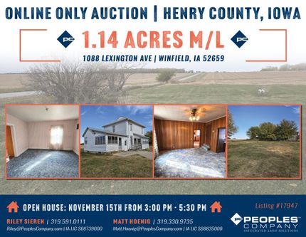 Farm and Ranch in Henry County, Iowa