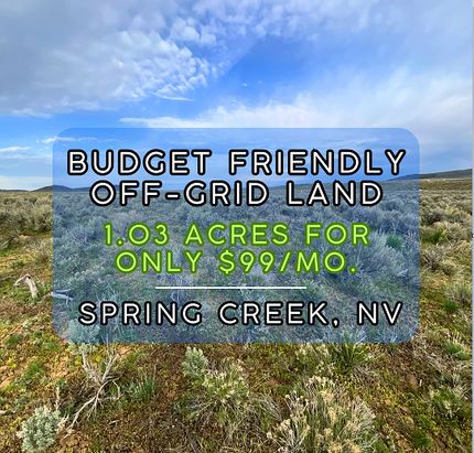 Undeveloped Land in Elko County, Nevada